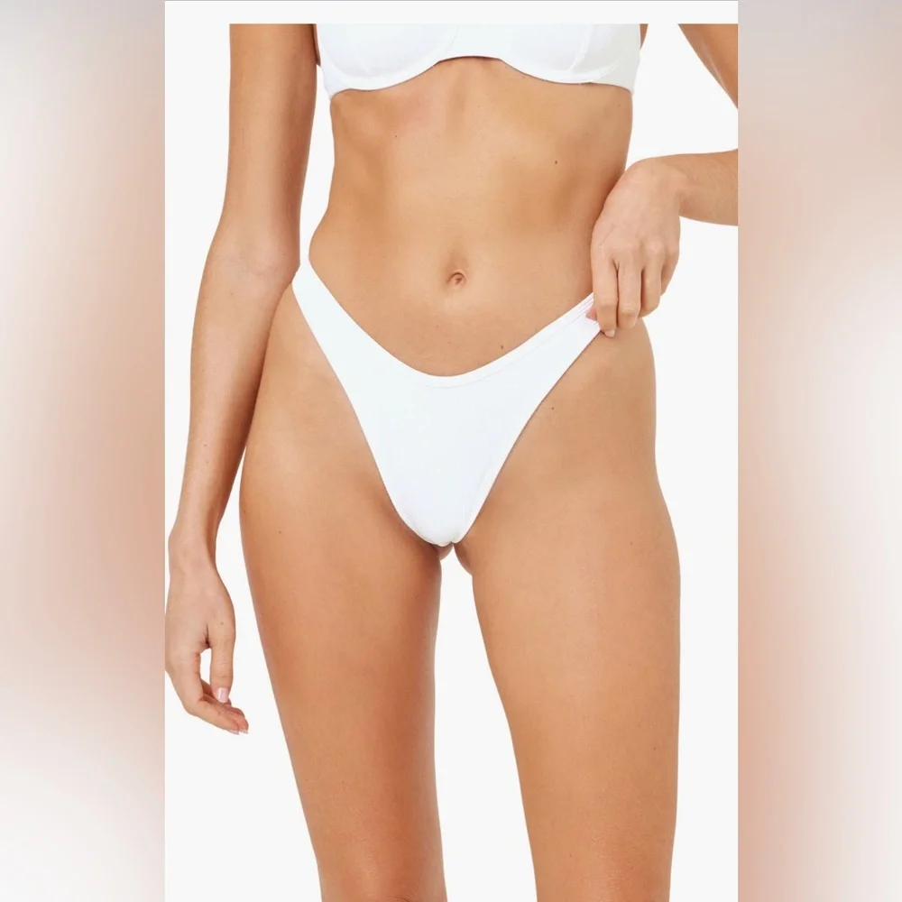 L*Space Dominic Bitsy Bikini Bottom, Size small, $92